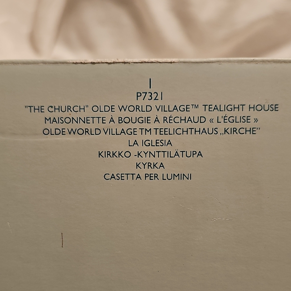 PartyLite Olde World Church Tealight Village House - Picture 13 of 13